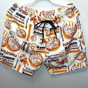 Ramen Noodle beach Shorts . Get Cook’n in 3mins ! Has Pockets (BrandNew) Size:M